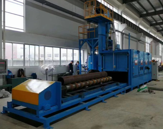 广元喷砂机在管道除锈中的现场施工应用